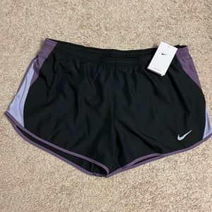 ⭐️3/$20⭐️ NWT Nike Dry Fit Running Shorts Black and Purple XXL